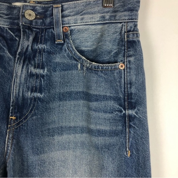 TRAVE Audrey Cropped Wide-Leg Jeans Size 27 - Picture 4 of 16